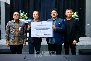 Wali Kota Jakpus Hadiri Peresmian Autograph Tower, Gedung Tertinggi di Belahan Bumi Selatan